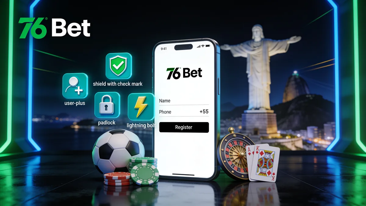 Como começar a apostar na 76 bet? para jogadores no Brasil